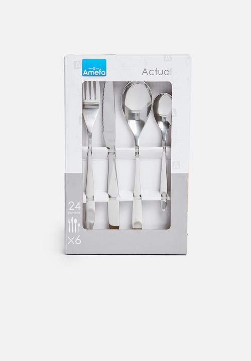 Amefa - Act 24pce cutlery set - stainless steel