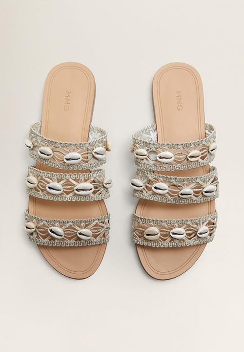 MANGO - Loqui sandal - green