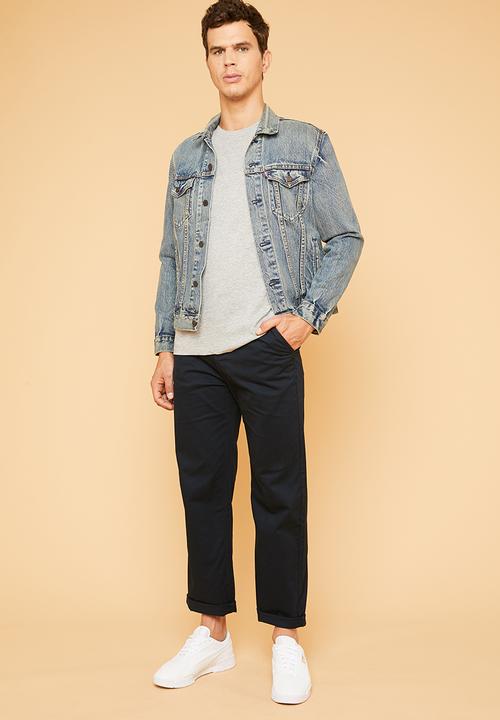 Superbalist - Wide leg chino - navy