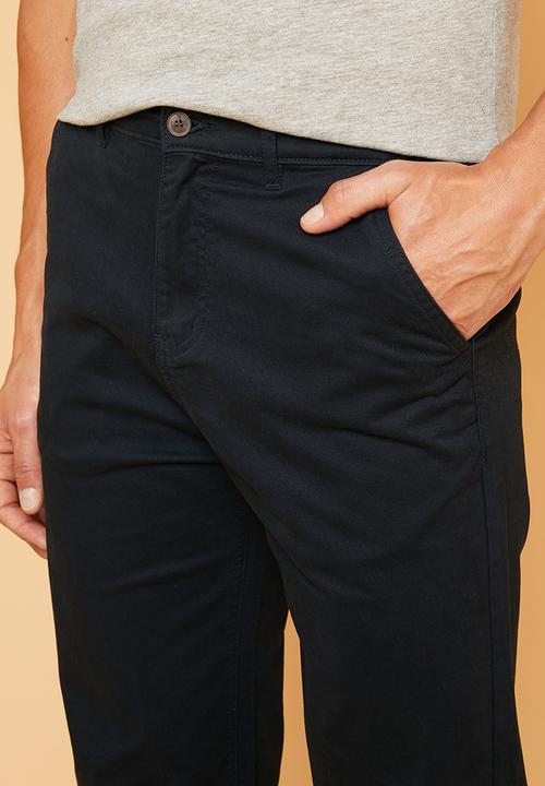 Superbalist - Wide leg chino - navy
