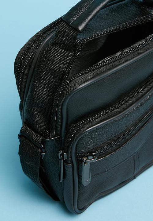 Superbalist - Multi zip detail bag - black
