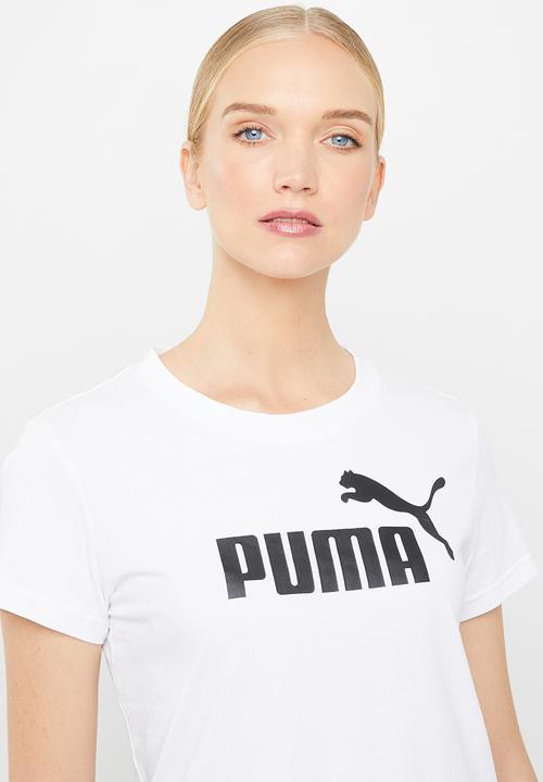 PUMA - Amplified tee - white & black 