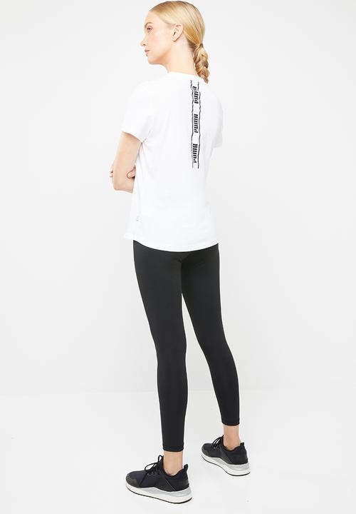 PUMA - Amplified tee - white & black 