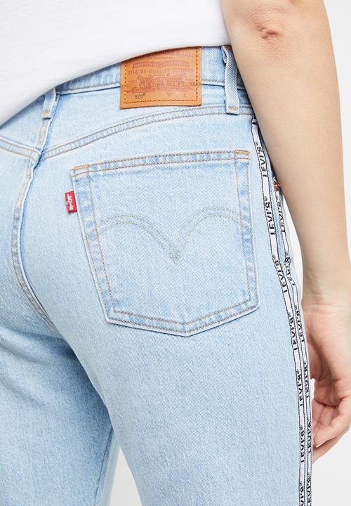 Levi’s® - 501 Crop dibs jeans - blue
