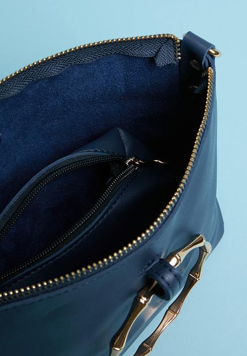 Superbalist - Ring handle bucket bag - blue