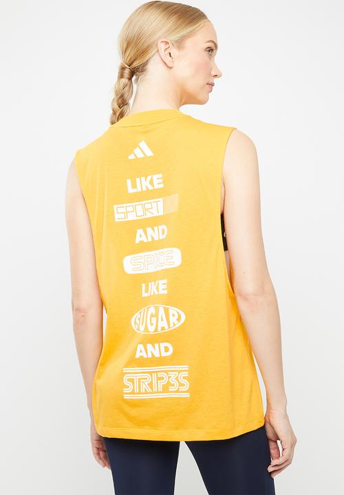 adidas - Tank top win - yellow