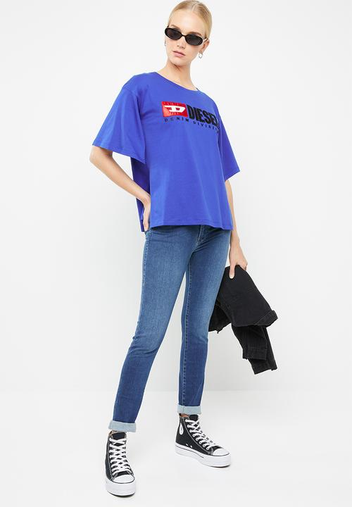Diesel  - D - Roisin pantaloni - blue