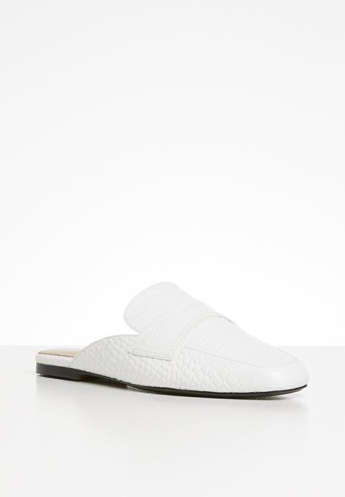 ALDO - Delilmad leather mule - white