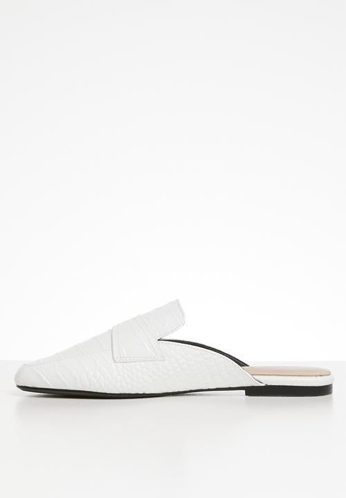 ALDO - Delilmad leather mule - white