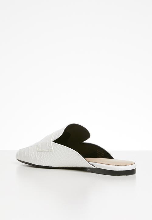 ALDO - Delilmad leather mule - white