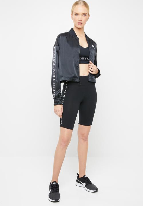 Nike - Nike air satin track jacket - black