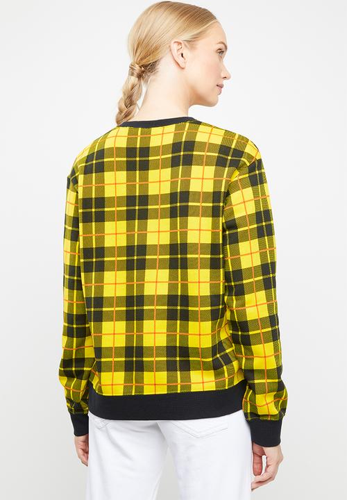 Nike - Nike fleece crew - black & yellow