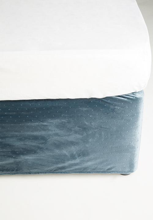 Sixth Floor - Velvet bedwrap - dark teal