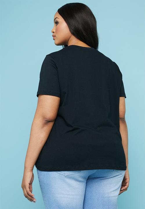 Superbalist - Black graphic tee - black 