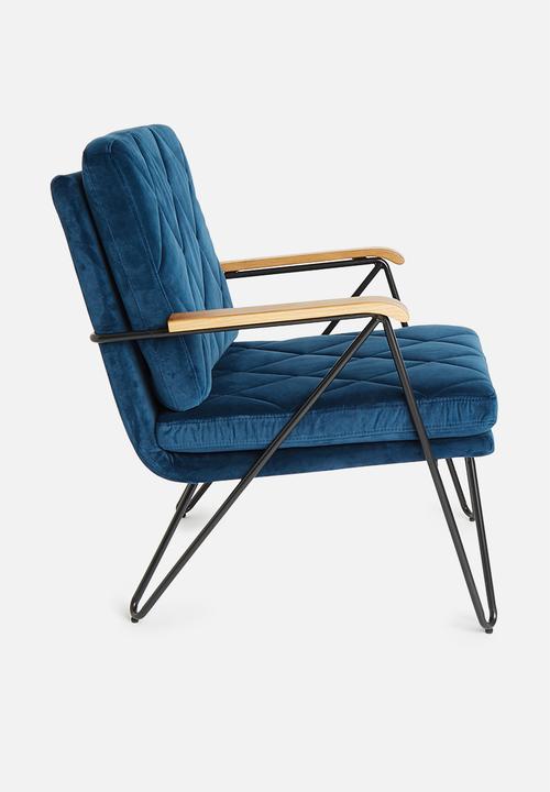 Sixth Floor - Carrera resting chair - navy