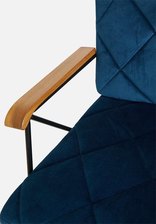Sixth Floor - Carrera resting chair - navy