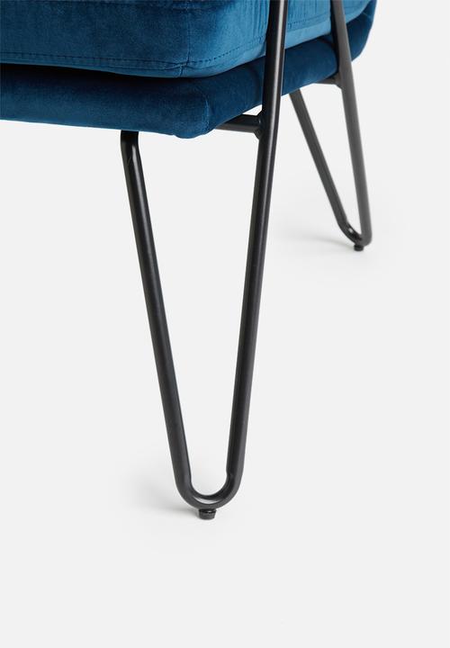 Sixth Floor - Carrera resting chair - navy