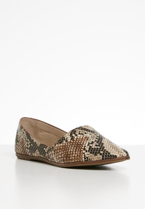 ALDO - Blanchette leather pump - brown multi