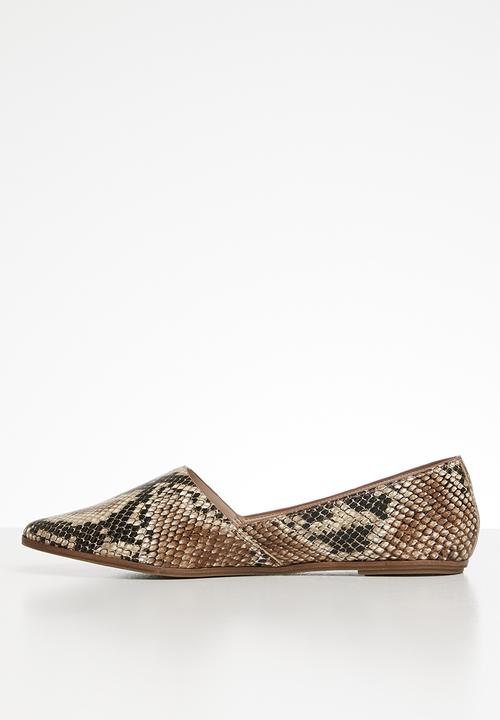 ALDO - Blanchette leather pump - brown multi