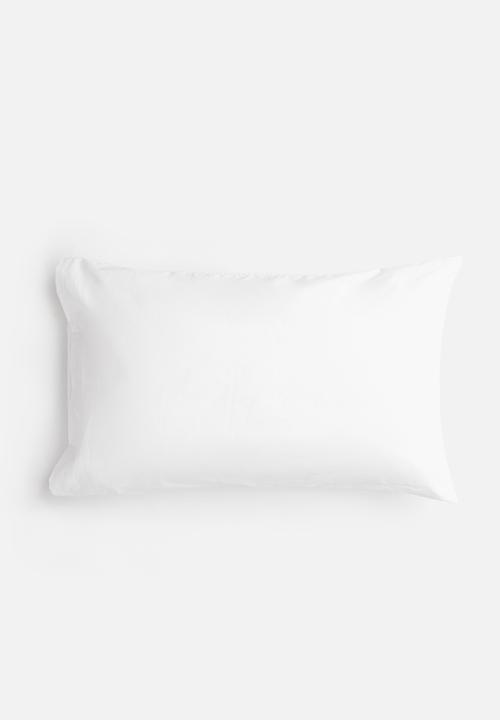 Sixth Floor - 200TC cotton pillowcase set -  white