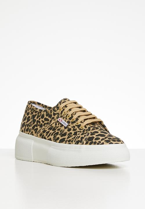 SUPERGA - 2287 canvas animal printed - classic leopard