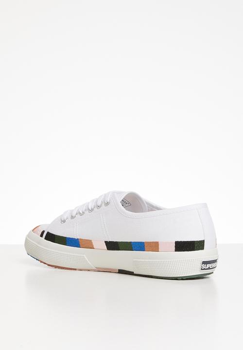 SUPERGA - 2750 embroided canvas - white