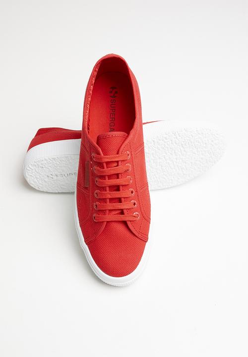 red superga sneakers