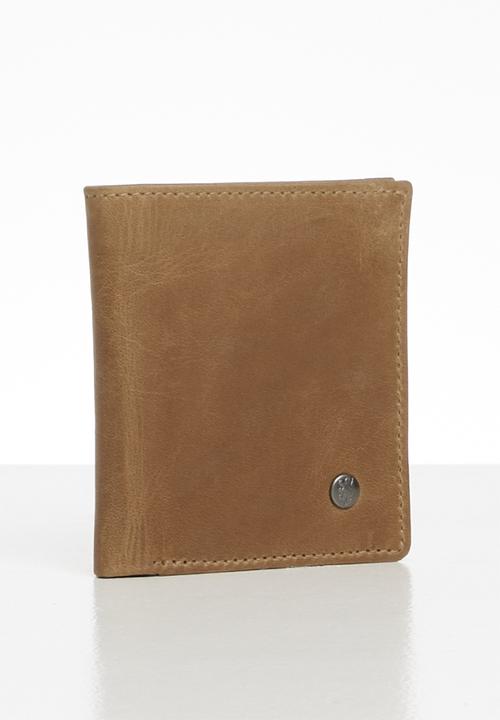 Pringle - Harry twofold leather wallet - tan