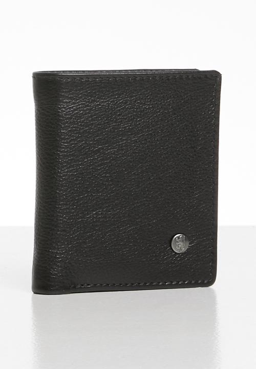 Pringle - Harry twofold leather wallet - black