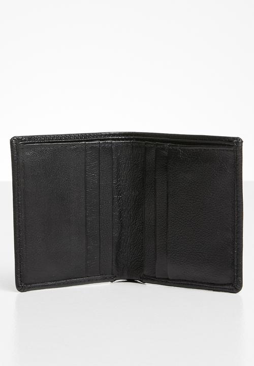 Pringle - Harry twofold leather wallet - black