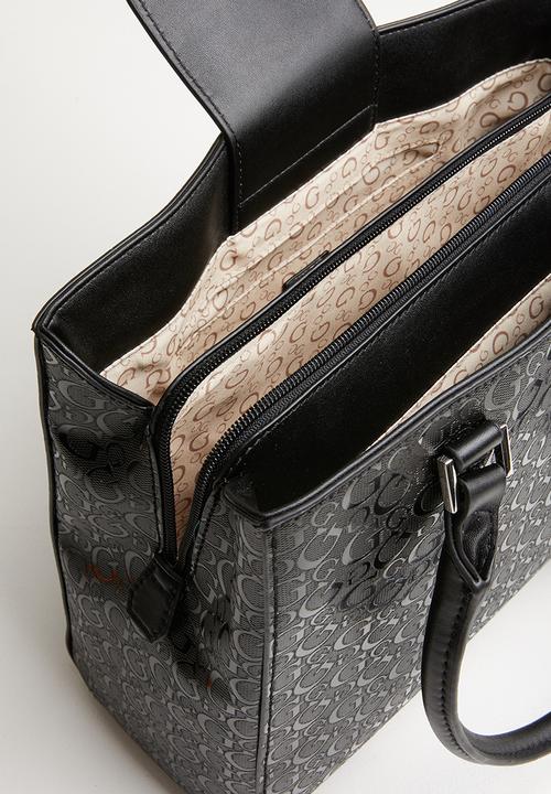 GUESS - Levine satchel  - black