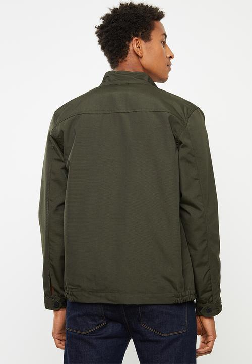 PROCESS BLACK - Bluke harrington jacket - khaki