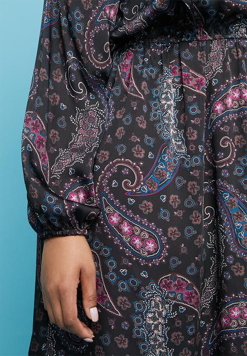Superbalist - Frill peasant style dress - multi 