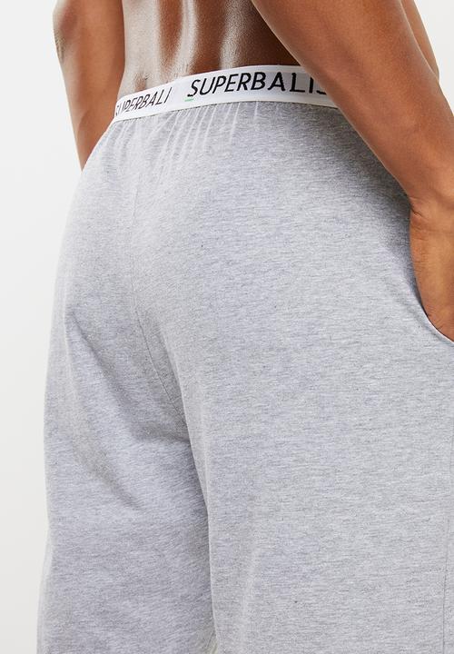 Superbalist - Knit lounge short - grey