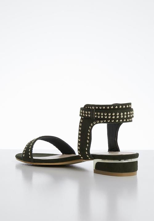 Miss Black - Megan sandal - green