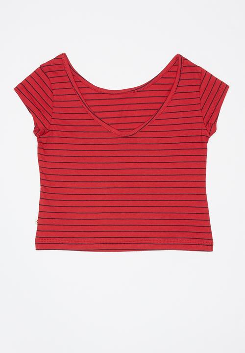 Roxy - Baby tee - red