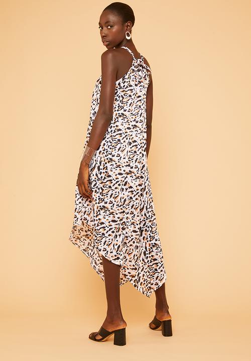 Superbalist - Halter neck maxi dress - multi 