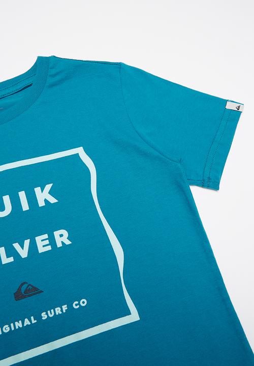 Quiksilver - Box blur short sleeve youths tee - blue