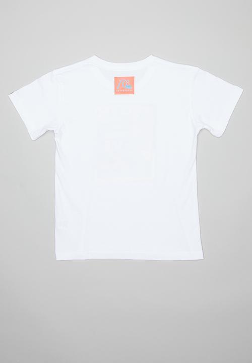 Quiksilver - Jumbled up short sleeve boys tee - white
