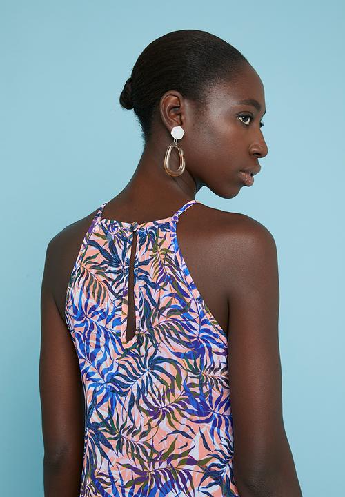 Superbalist - Halter swim cover up - multi