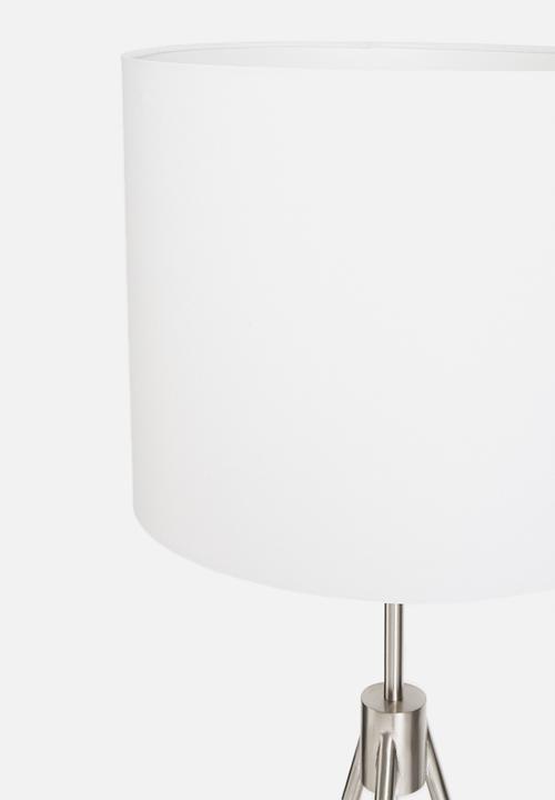 Sixth Floor - Mantis tri floor lamp - white