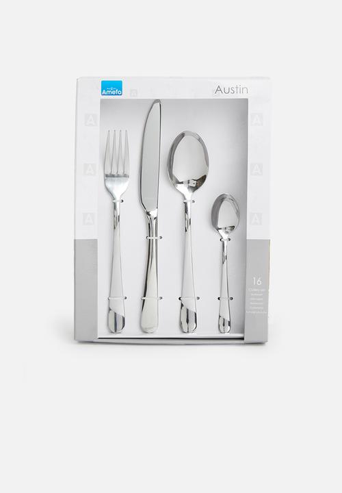 Amefa - Austin 16pce cutlery set - stainless steel