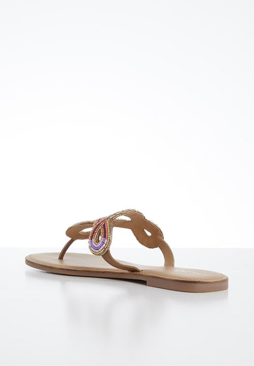 ALDO - Rithrania leather sandal - bright multi