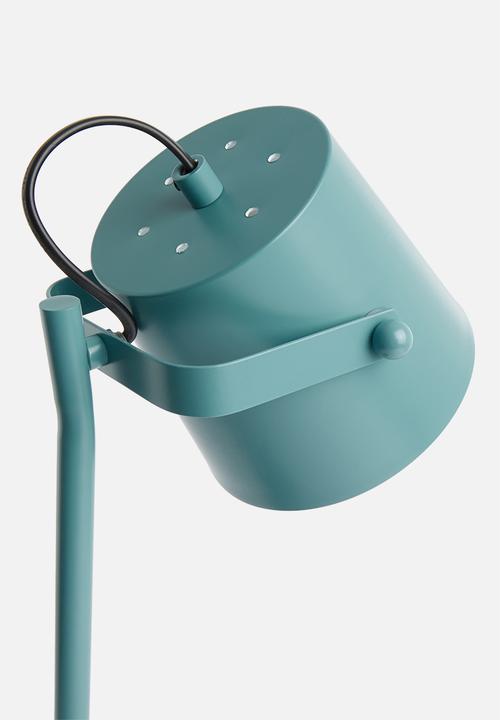 Sixth Floor - Ember desk lamp - egg shell blue