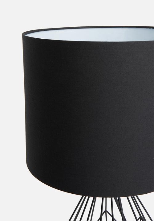 Sixth Floor - Huset table lamp - black