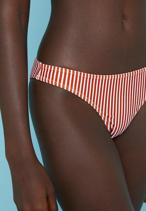 Superbalist - Low rise bottom - rust & white