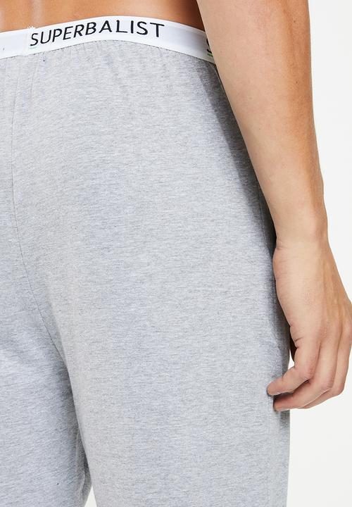 Superbalist - Knit slim fit lounge pants - grey