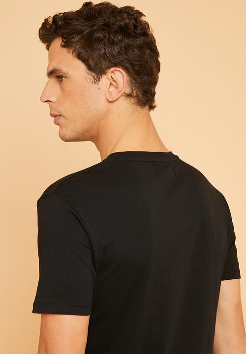 Superbalist - Crew neck short sleeve 2 pack tees - black & white 