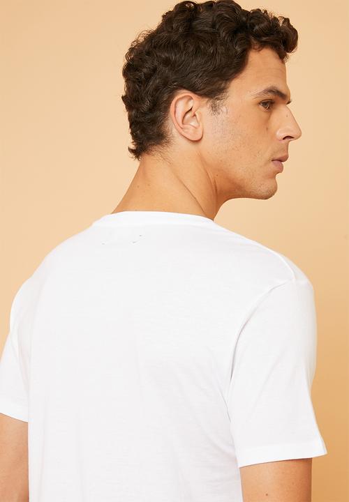 Superbalist - Crew neck short sleeve 2 pack tees - white