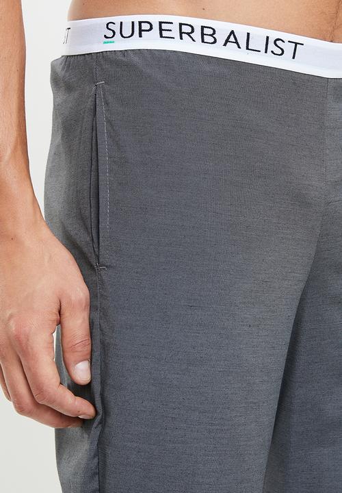Superbalist - Woven sleep pants - charcoal